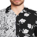 No Boundaries Men'S and Big Men'S Printed Rayon Shirt with Short Sleeves