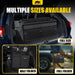 Trunk Organizer with Lid - 65L Collapsible Car Organizer, Black