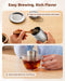 Snowflake Stainless Steel Tea Infuser for Loose Leaf Tea Steeper