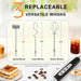 Handheld Milk Frother Wand for Coffee, Rechargeable Electric Whisk