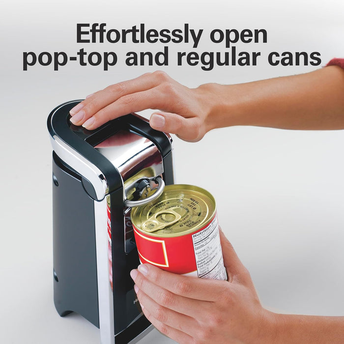Smooth Touch Electric Can Opener With Easy Push Down Lever