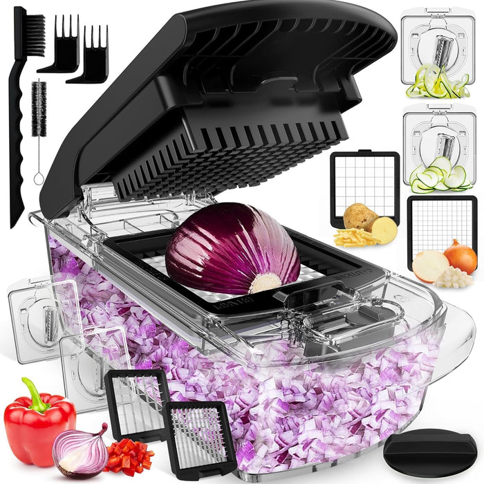 Pro Original Vegetable Chopper & Spiralizer, All-in-1 Kitchen Tool