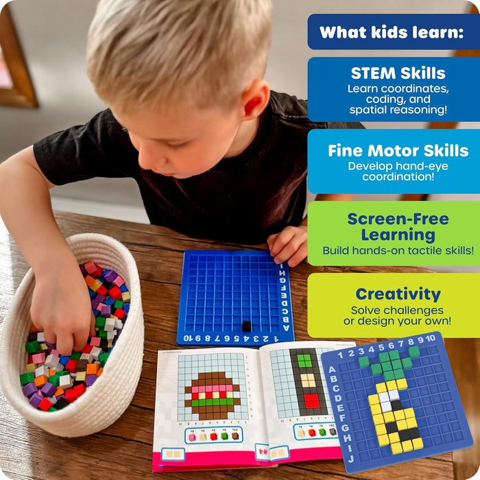 Pixel Art Challenge The Original STEM Pixel Art