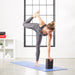 Non-Slip Yoga Blocks, Set of 2, Deepen Poses, 4" x 9" x 6", Black
