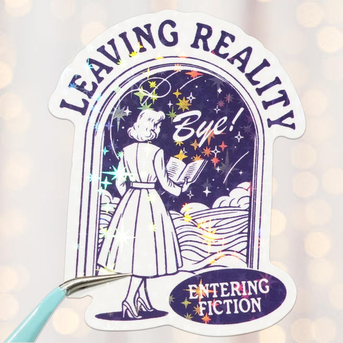 150 PCS Romance Book Stickers for Kindle, Holographic Bookish Sticker Pack Reading Glitter Vinyl Decals for Laptop Ebook Readers Water Bottles Journal Scrapbook Waterproof