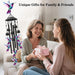 Hummingbird Wind Chimes for Outside,Yard Decor,Hummingbird Gifts for Women
