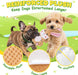 Dog Toys to Keep Them Busy, 3 Pack No Stuffing Interactive Dog Toys with Crinkle, Squeaky Puppy Chew Toys for Small, Med