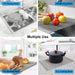 Over the Sink Dish Drying Rack, Roll up Sink Dish Drainer Rack Foldable Kitchen Stainless Steel Dish Rack Sink Drying Ra