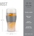 Freeze Beer Glasses, Freezable Beer Gifts for Men, Double Wall Insulated Pint Set, Tumbler for Cold Drinks, 16, Set of 2
