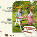 Wooden Kids Picnic Table and Bench Set