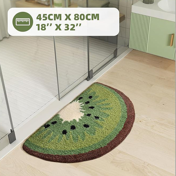 Kiwi Fruit Absorbent Bath Mat