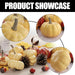 Pumpkin Decor Set, 23 PCS Fall Harvest Bowl Filler Decorations