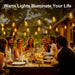 Outdoor Lights String Patio Outside - 100ft 30M LED Waterproof Light ST38