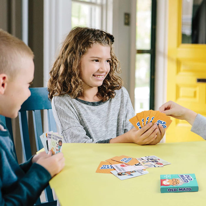 Card Games for Kids, 6 Decks, Go Fish, Old Maid, Crazy 8s