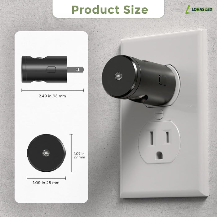 Night Lights Plug into Wall, Dimmable Night Light Plug in