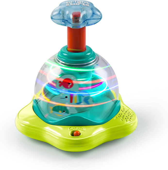 Press & Glow Spinner Cause and Effect Musical Baby Toy, Age 6 Months+