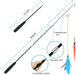 Cat Toys Interactive for Indoor Cats,2PCS Retractable Cat Wand,9PCS Teaser Toys&1PCS Hanging Door Lure Kitten Toy,Intera