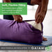 Gaiam Yoga Bolster Pillow, Supportive Cushion for Restorative Yoga