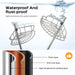Corner Shower Caddy Tension Pole 4 Tier Rustproof Shampoo Organizer