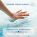 EGO 2 Inch Twin Mattress Topper Gel Memory Foam for Pressure Relief