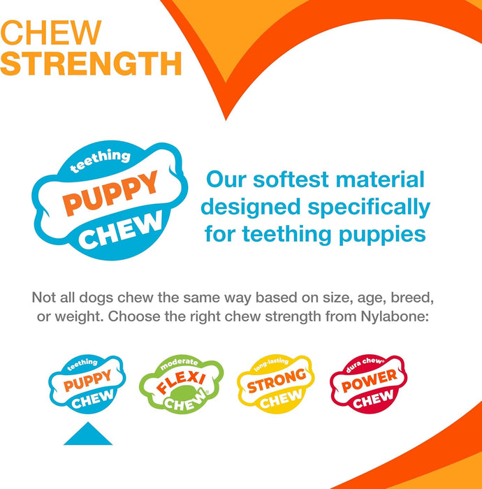 New Puppy Starter Kit, Puppy Teething Toys, 3 Pack, Blue