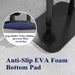 Metal Toilet Paper Holder Free Standing, Medium, Black