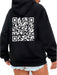 FU QR Code Hoodie Unisex Funny Scan Code Joke Graphic Pullover Hooded Winter Thick Sweatshirt
