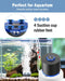 Aquarium Air Pump, 3W Powerful Dual Outlet Adjustable Oxygen Aerator