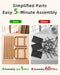 2-Tier Expandable Metal Shoe Rack for Closet & Entryway