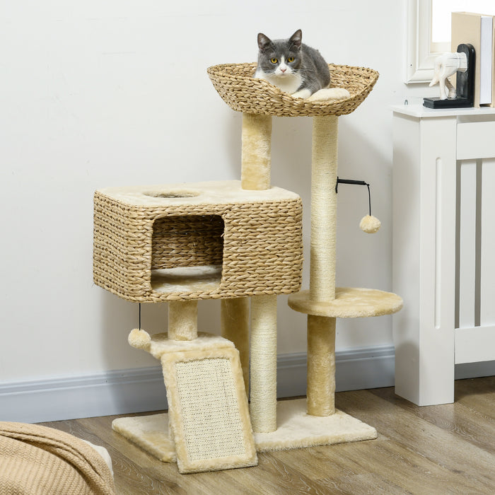 Indoor Cat Tower with Scratching Posts