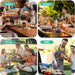 Fly Fans for Food Tables, Fly Control Spinner Table Top Keep Flies Away from Patio Picnic Party Restaurant Kitchen Camping and BBQ