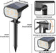 Solar Lights Outdoor Waterproof - 6 Pack (Warm White)
