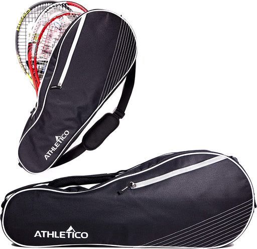 Tennis, Racquetball & Pickleball Racket Bag — Black