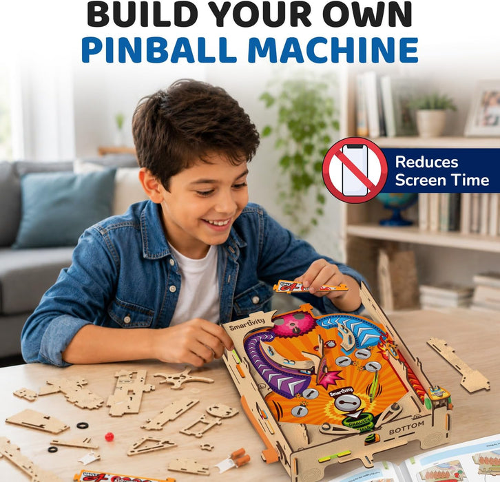 DIY Pinball Machine I Global Award Winning Game Ages 8-99 Years