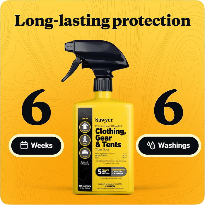 Products SP657 Premium Permethrin Insect Repellent for Clothing, Gear & Tents, Trigger Spray, 24-Ounce