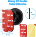 3M [6 Pack] Sticky Adhesive Pads Replacement Mounting Tape, Dashboard Sticker for Magnetic Phone Car Mount, Double Sided 3M Adhesive Pads, with 2 Dry Wipes