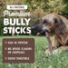 12" Bully Sticks for Dogs - Large, Medium and Small Dog Chew