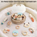 Baby Rattles & Teethers Set, Baby Toys 0-6 Months, Teething Toys 3-6 Months