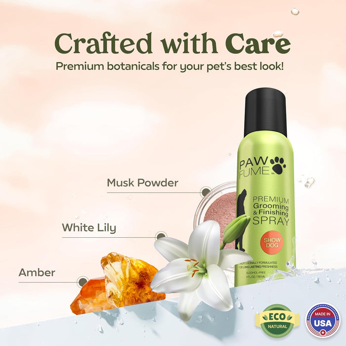 Dog Perfume Spray Long Lasting, Show Dog, 1-Pack