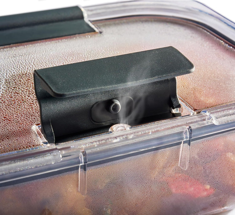 Brilliance BPA-Free Food Storage Container Set with Airtight Lids, 5-Pack (3.2 Cup) - Perfect for Lunch, Meal Prep, and Leftovers