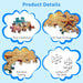 4-Pack 100 Piece Puzzles for Adults Seniors, Nature Landscape Jigsaw Puzzles 100 Pieces, Beach Resort Turtle Sunset Lighthouse Large Piece Jigsaw Puzzles for Seniors Adults Family Game Gifts 15"x11"