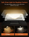 Book Light, Rechargeable Reading Lights for Books in Bed