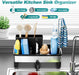 Stainless Steel Sink Caddy, Sponge Holder for Kitchen Sink 9.8″