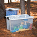 Ultra Latch Box with Lids for Home and Office, 70 Quart, 4-Pack