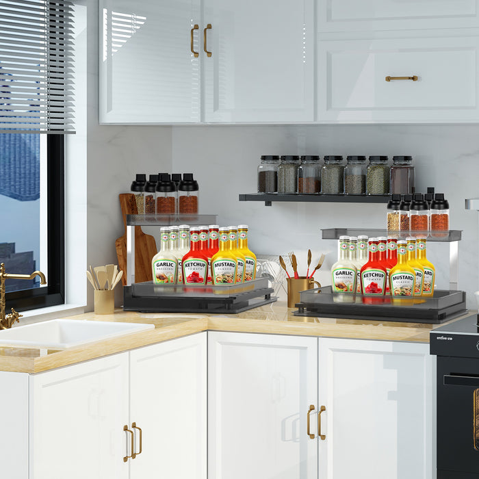 Two-Tier Pull-Out Under-Sink Organizer
