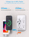 Outlet Extender with Night Light, Multi Plug Wall Outlet, Surge Protector