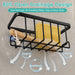 Sponge Holder for Kitchen Sink, Caddy Organizer with Suction Cup, Rustproof