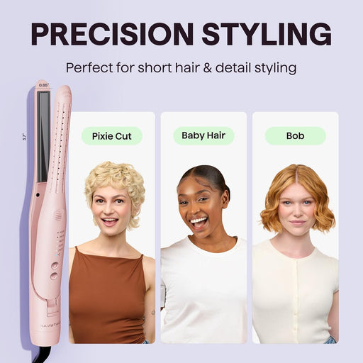 Cool Curl Pencil 0.65" Airflow Curling Iron for Short Hair & Pixie