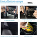 Car Trunk Organizer, Hanging Backseat Storage Bag, Black