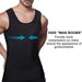 Mens Compression Shirt Slimming Shapewear Tank Top Workout Vest